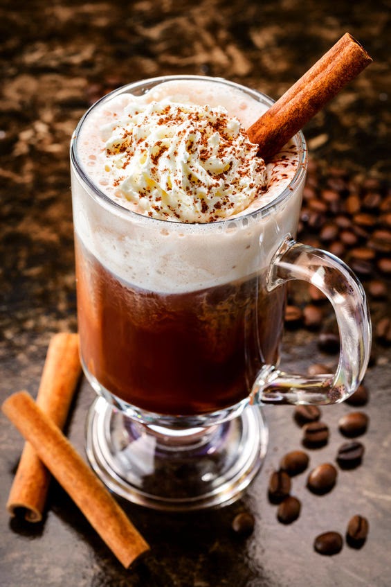 Our Mini Family: Classic Irish Coffee with Cinnamon