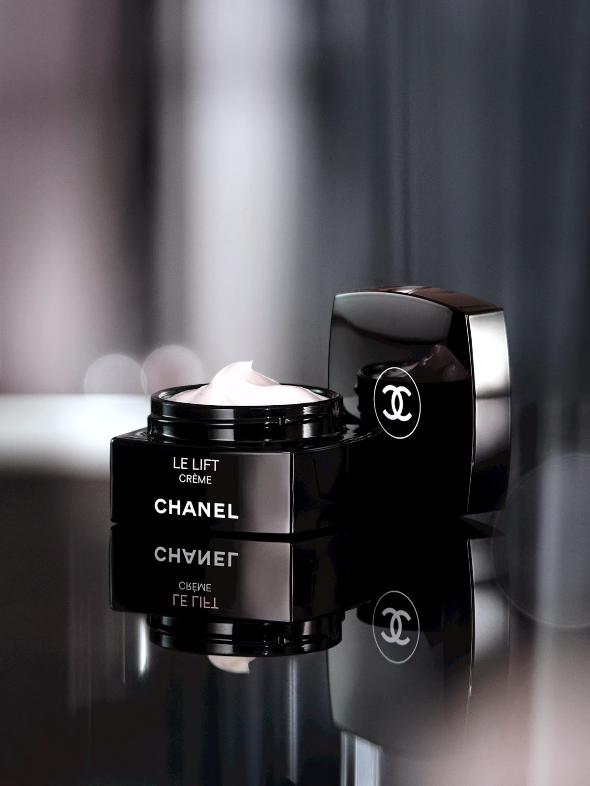 chanel black patent leather