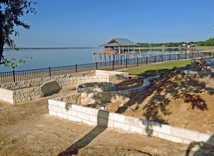 Lake and Garden: Raised Beds for the Herb Garden