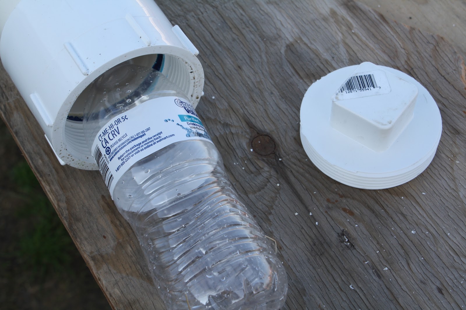 rain water system flush bypass pipe redneck modern harvest