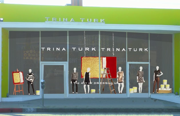 Brittany Stiles Tina Turk Holiday Windows