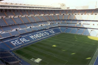 Stadion Santiago Bernabeu - Real Madrid