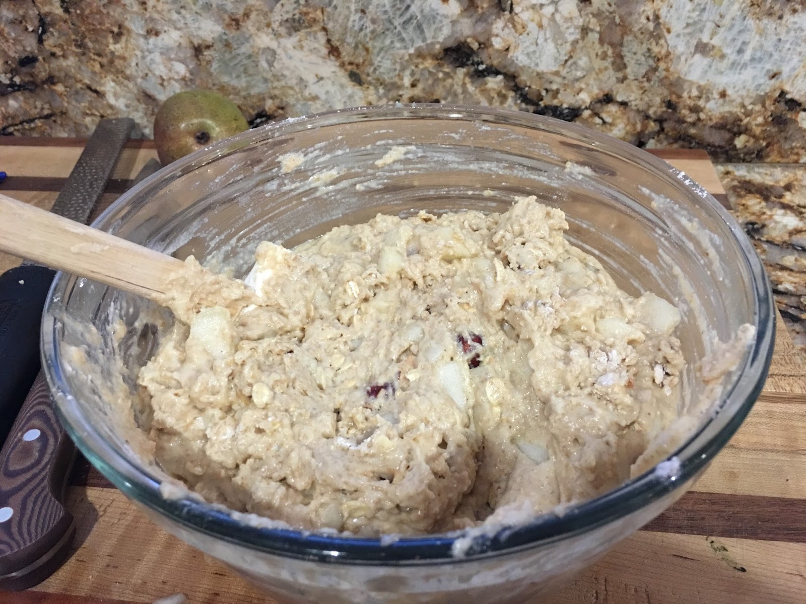 PearHazelnut Oat Muffins mysavoryspoon