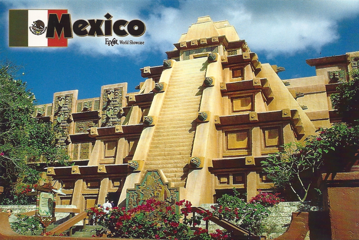 My Favorite Disney Postcards: Mexico in Epcot