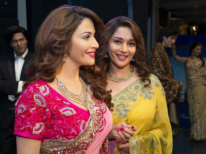 Madhuri Dixit wax statue Madame Tussauds - Madhuri Dixit wax statue Madame Tussauds