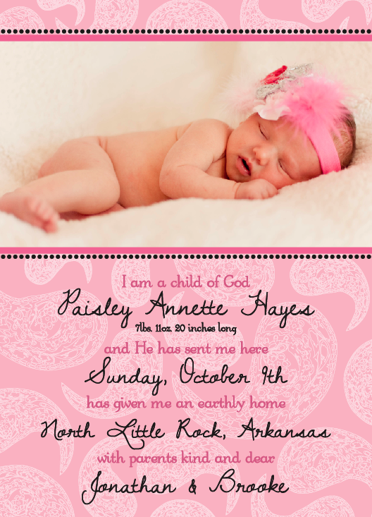 baby birth announcements quotes