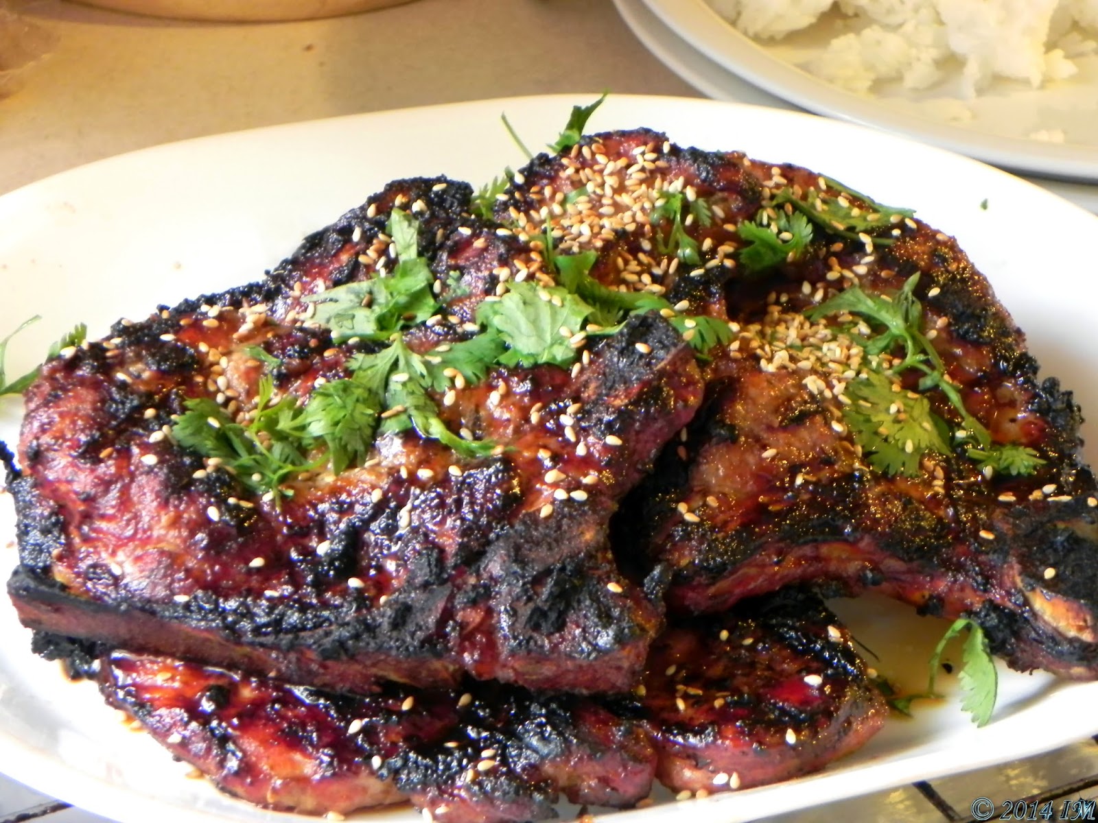 beyond foods KOREAN GRILLED PORK CHOPS.. my style