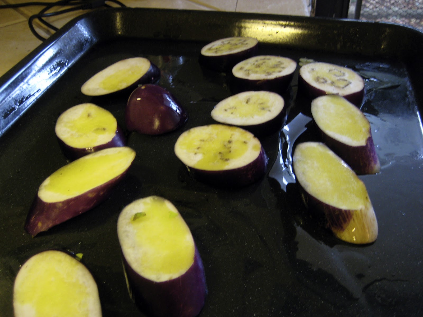 On Brangus Lane Long Bean and Eggplant Salad