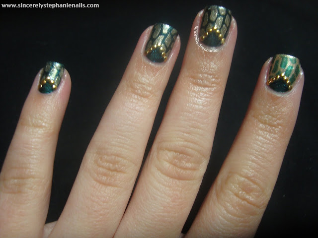 mash stamping nail art