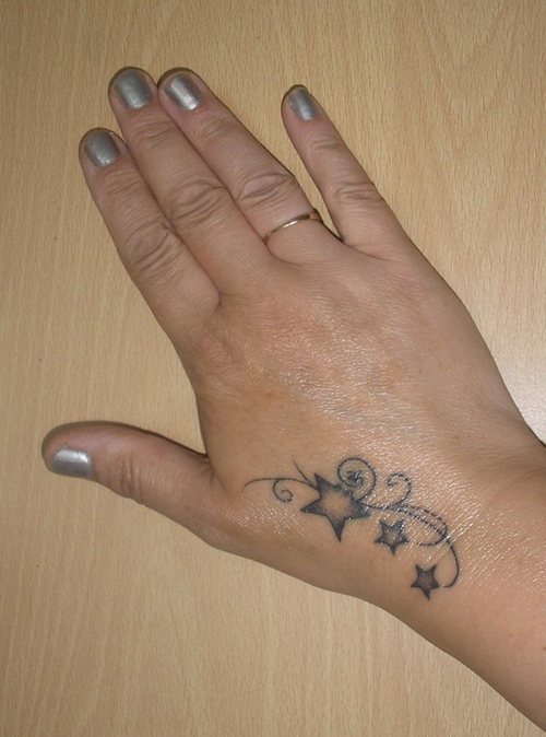 Women Hand Tattoos 2