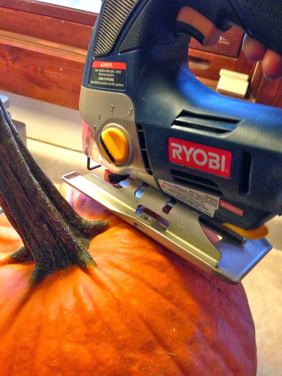 Decorella Carving Pumpkins with Power Tools
