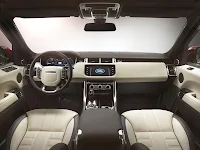 All-new Range Rover Sport SUV dash
