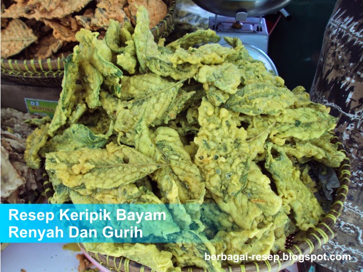 Resep Keripik Bayam Renyah Dan Gurih