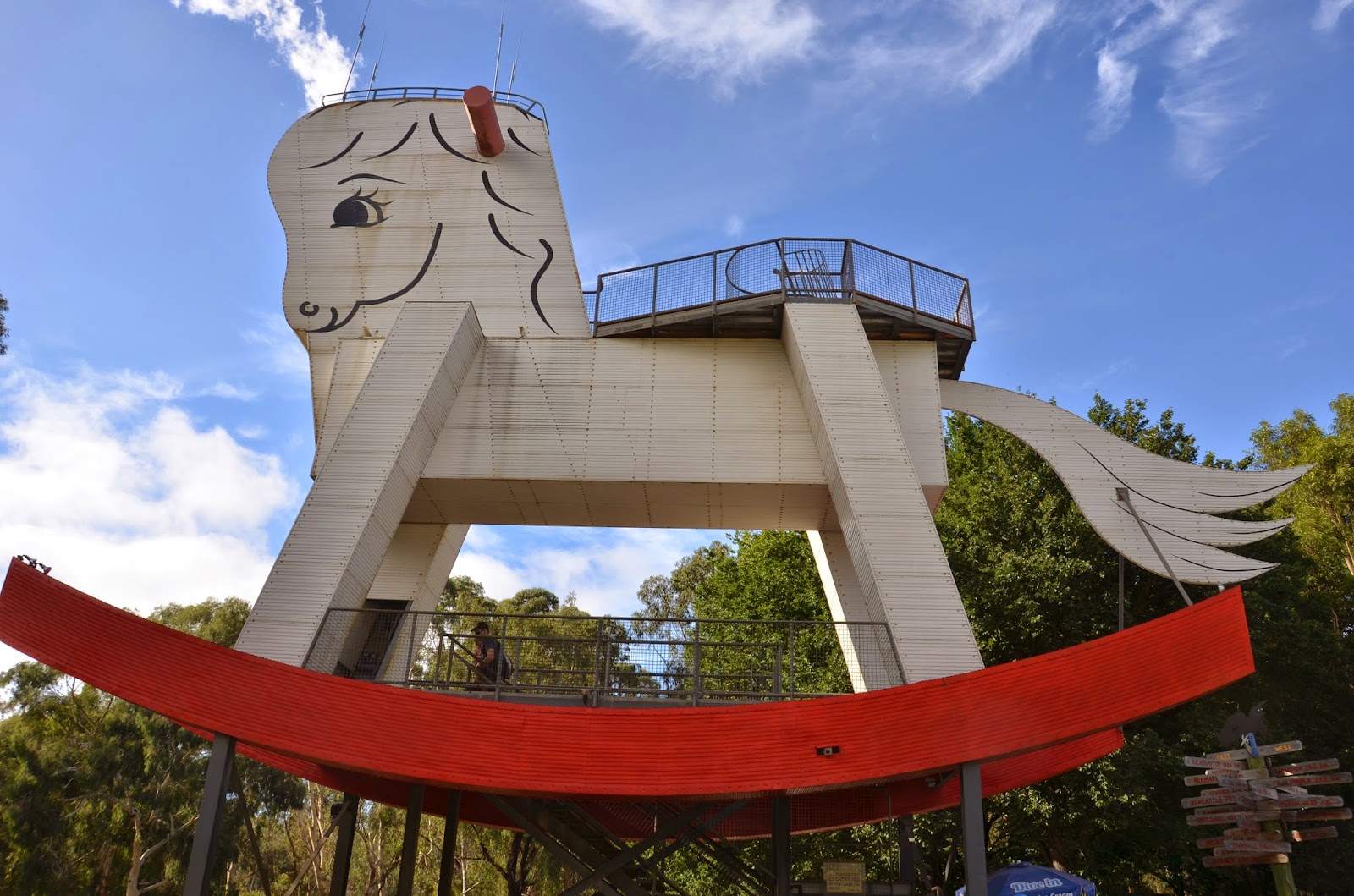 the big rocking horse