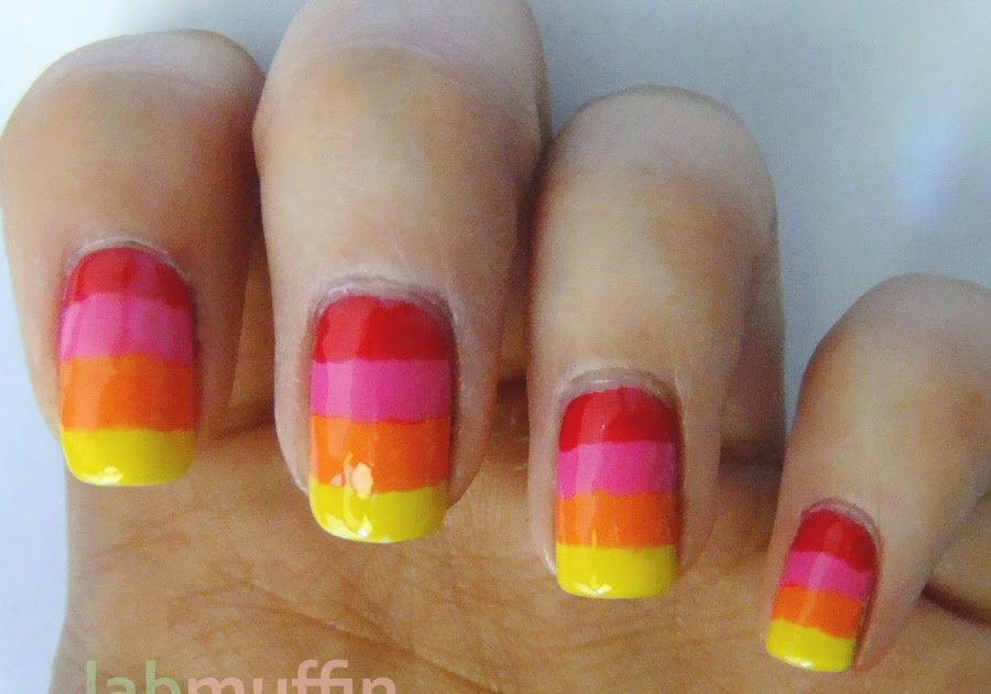 Polish or Perish Introduction, with stripey nails!