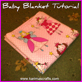 baby blanket tutorial