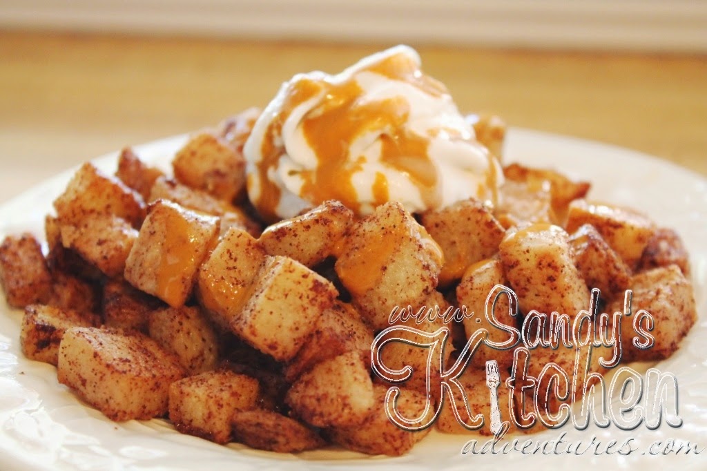 Baked Cinnamon Jicama (Apples) Sandy's Kitchen