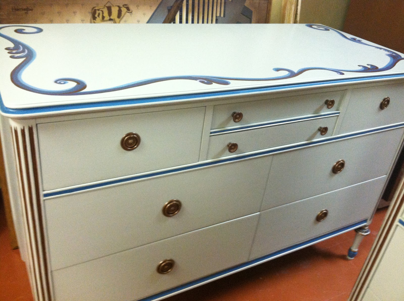 In Color painted dressers done