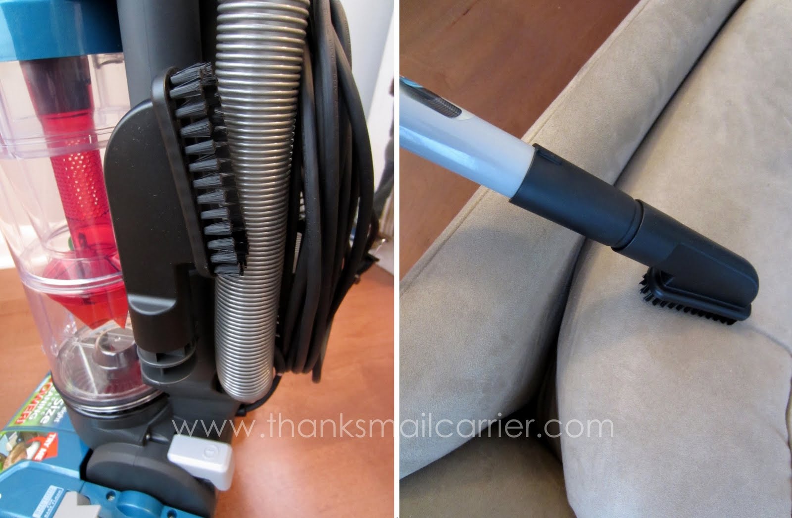 Thanks, Mail Carrier Hoover Nano Cyclonic Compact Bagless Upright