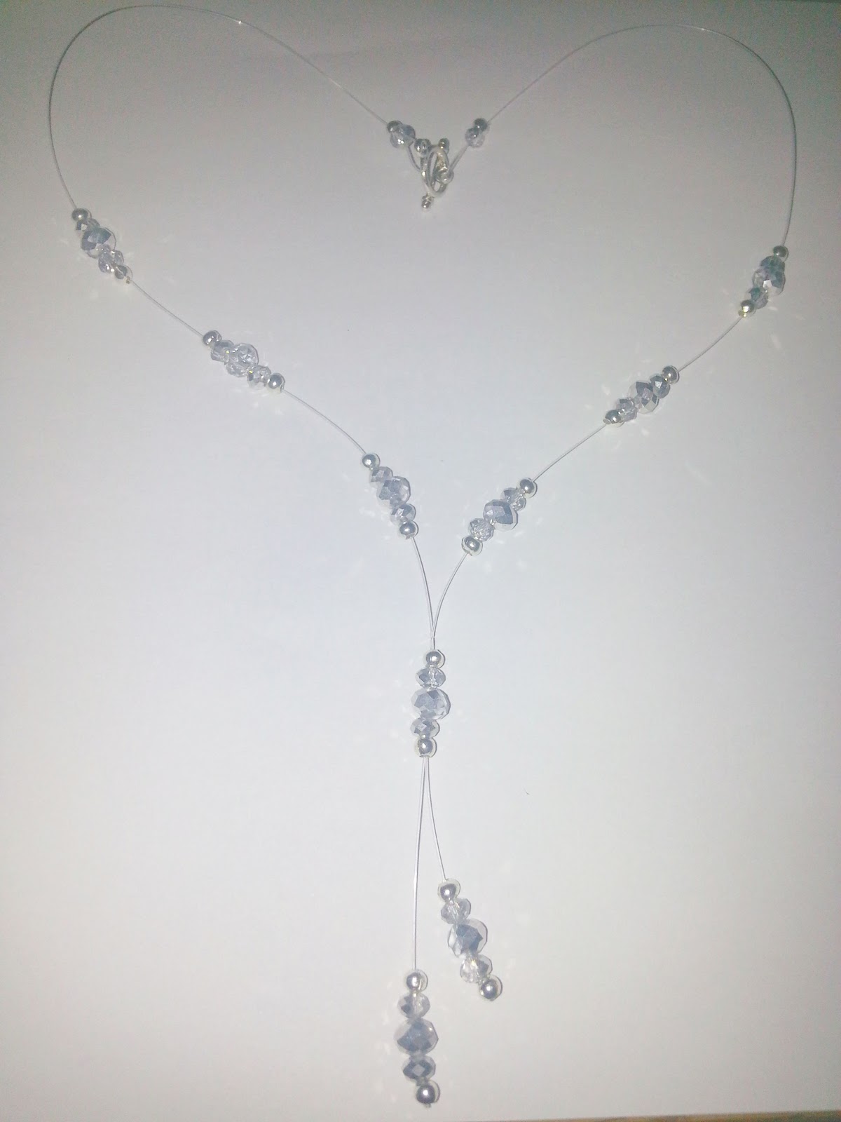 Did It Myself Craft Tutorials Floating crystal necklace tutorial