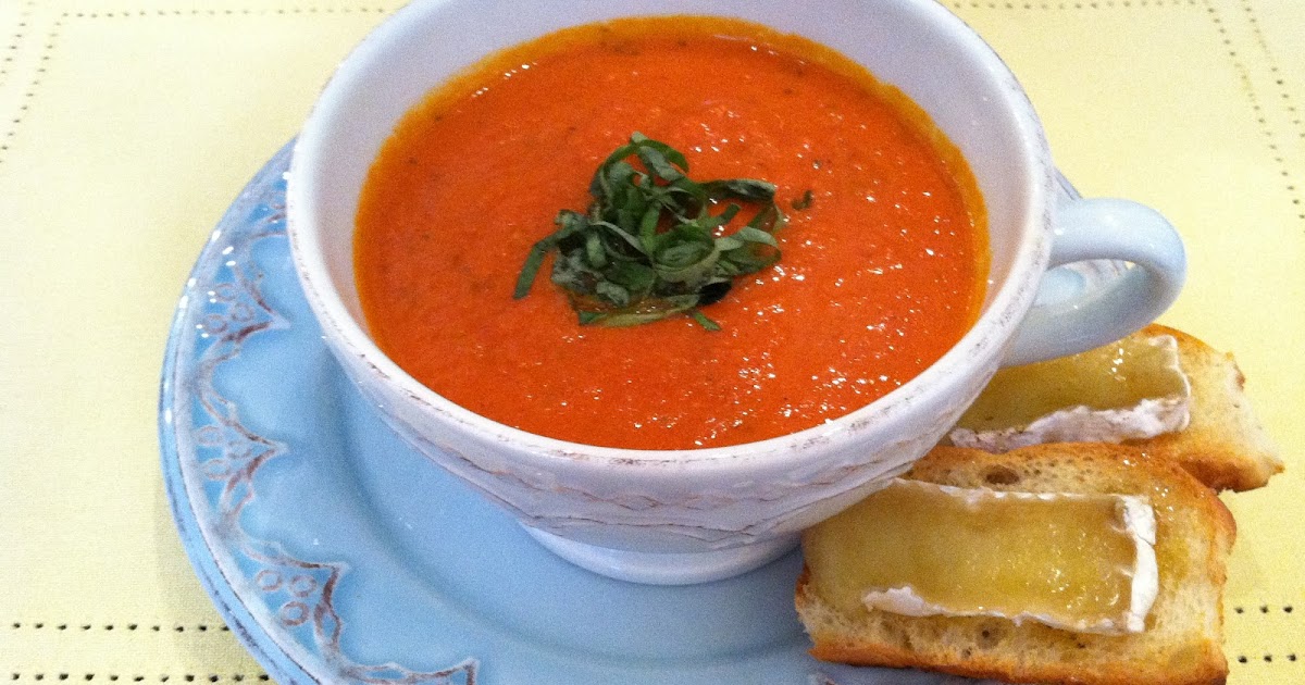 Little Magnolia Kitchen Lightened TomatoBasil Soup