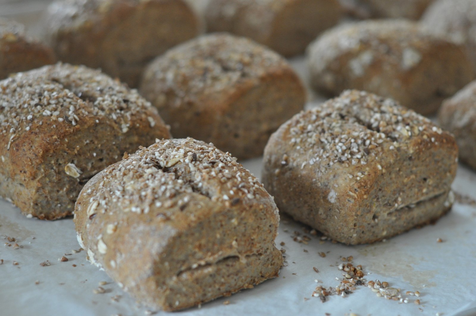 Mennonite Girls Can Cook Whole Wheat and Flaxseed Rolls