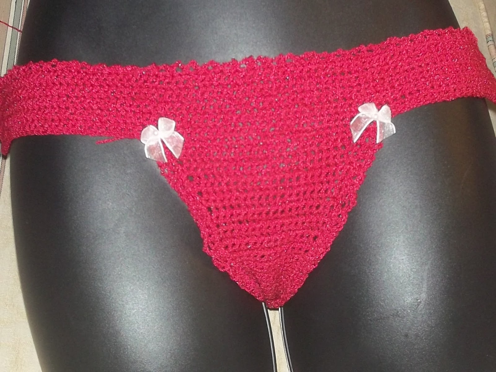 Lavinia's Crochet Blog Making of Crochet Cheekster Panties