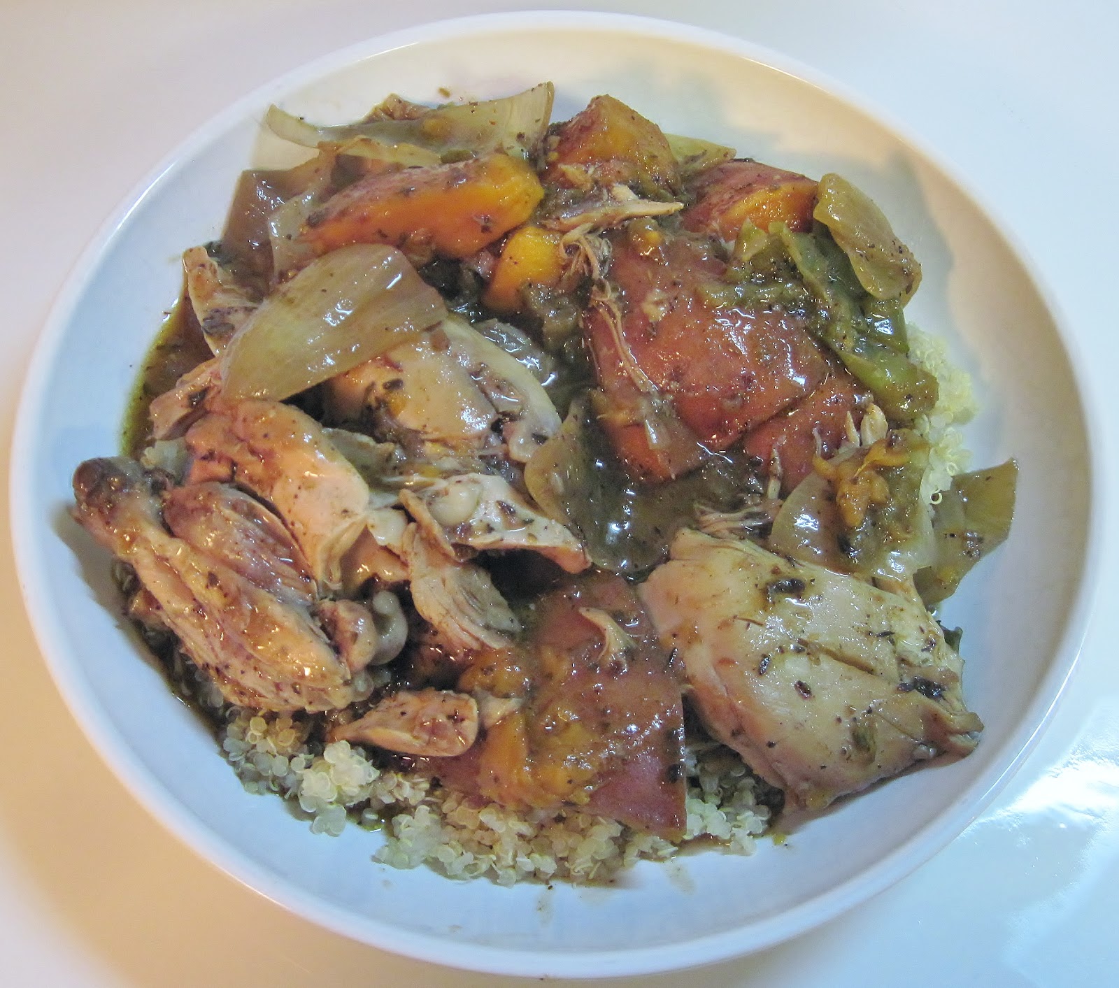 Carolina Sauce Company Crock Pot Jamaican Jerk Chicken & Vegetables