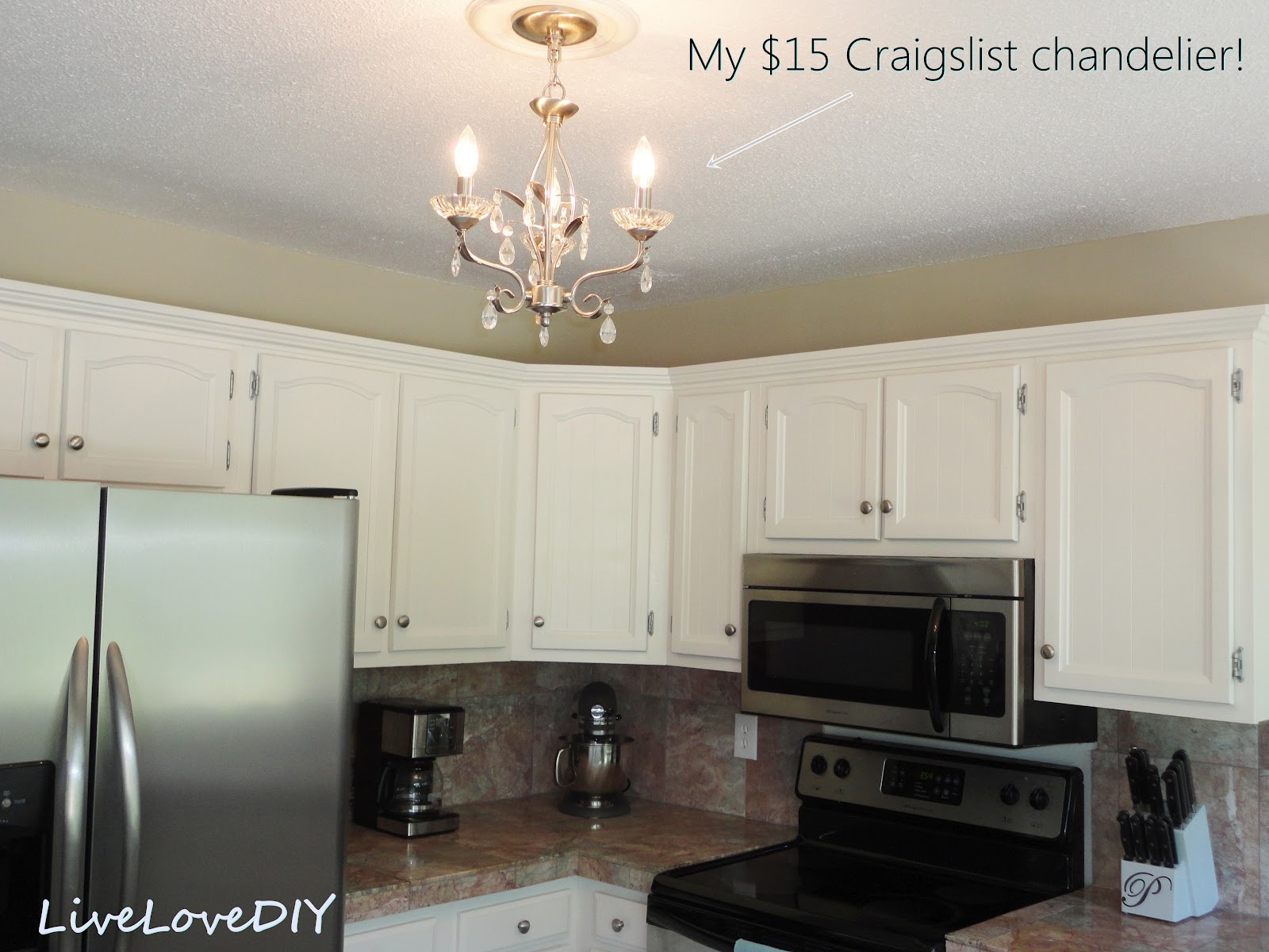 Livelovediy The Chalkboard Paint Kitchen Cabinet Makeover