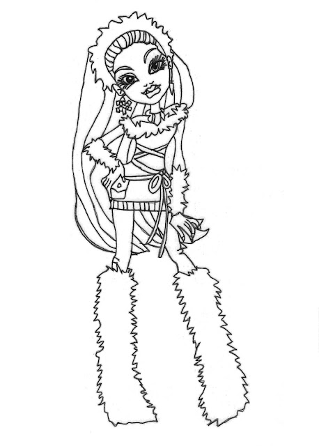 Abbey Bominable Free Printable Coloring Pages title=