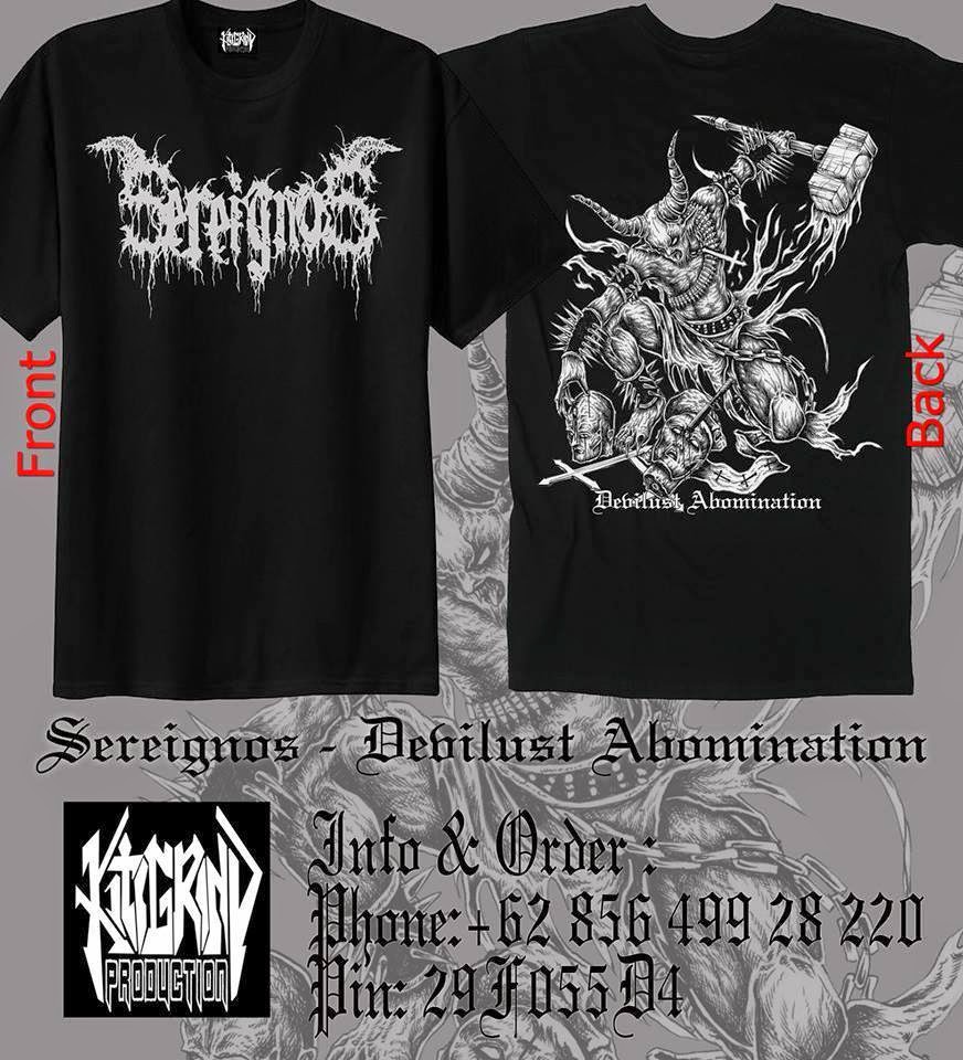 T-Shirt : SEREIGNOS - Devilust Abomination