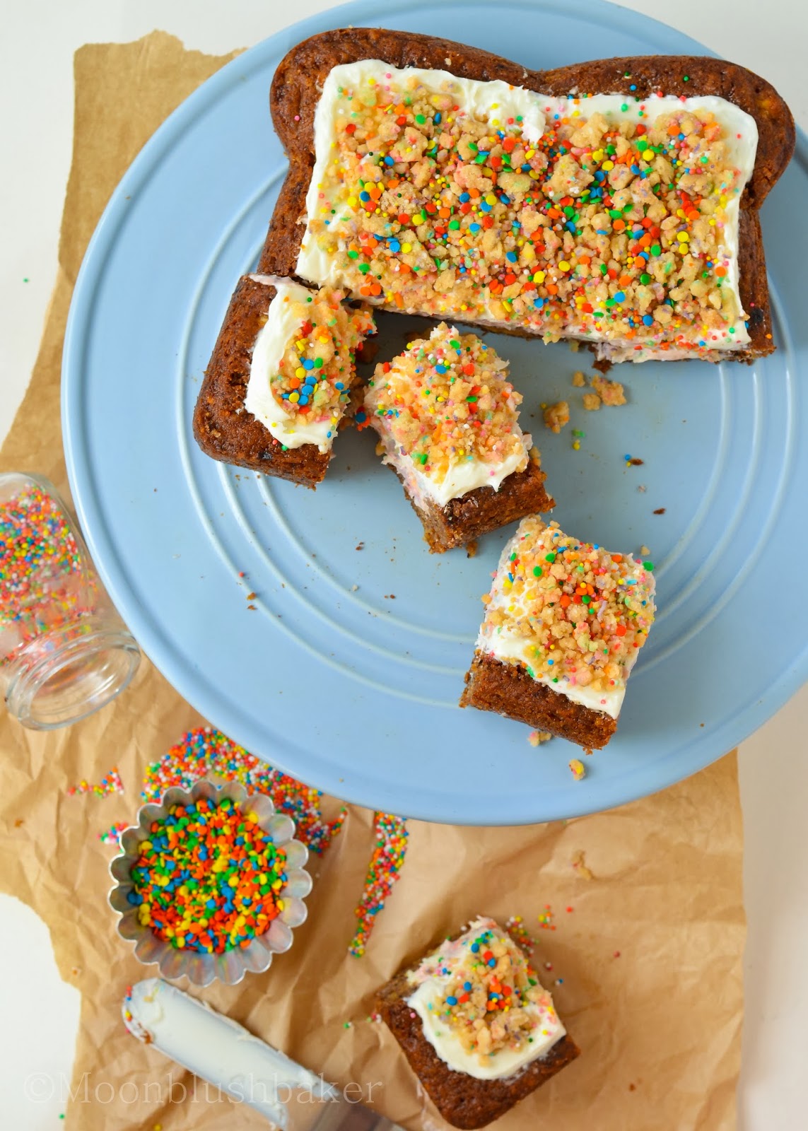 It is all about the face // Vegan Fairy bread no bake cheese cake with