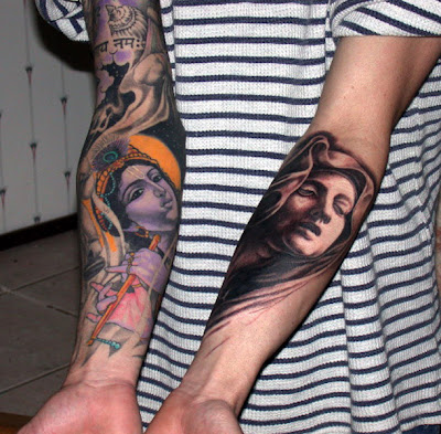 3D Tattoo on Forearms