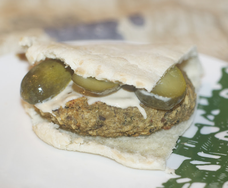 Sofull Sista Baked Eggplant Burger aka Best Veggie Burger Ever