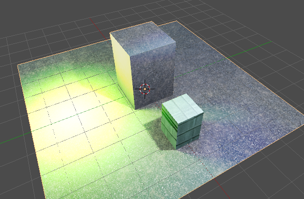 Blenderで建物作ってみる会 Blender ライトマップ Experiment