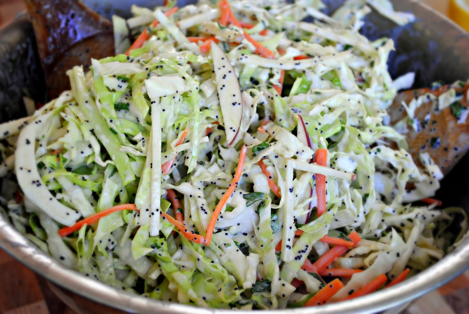Apple Cabbage Slaw With Creamy Poppy Seed Dressing Simply Scratch,Pellet Grill Meme
