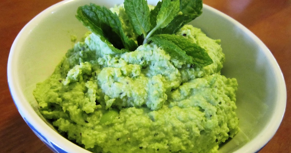 Cobwebs To Cookies Creamy Green GoodnessLime & Mint Edamame Dip/Spread