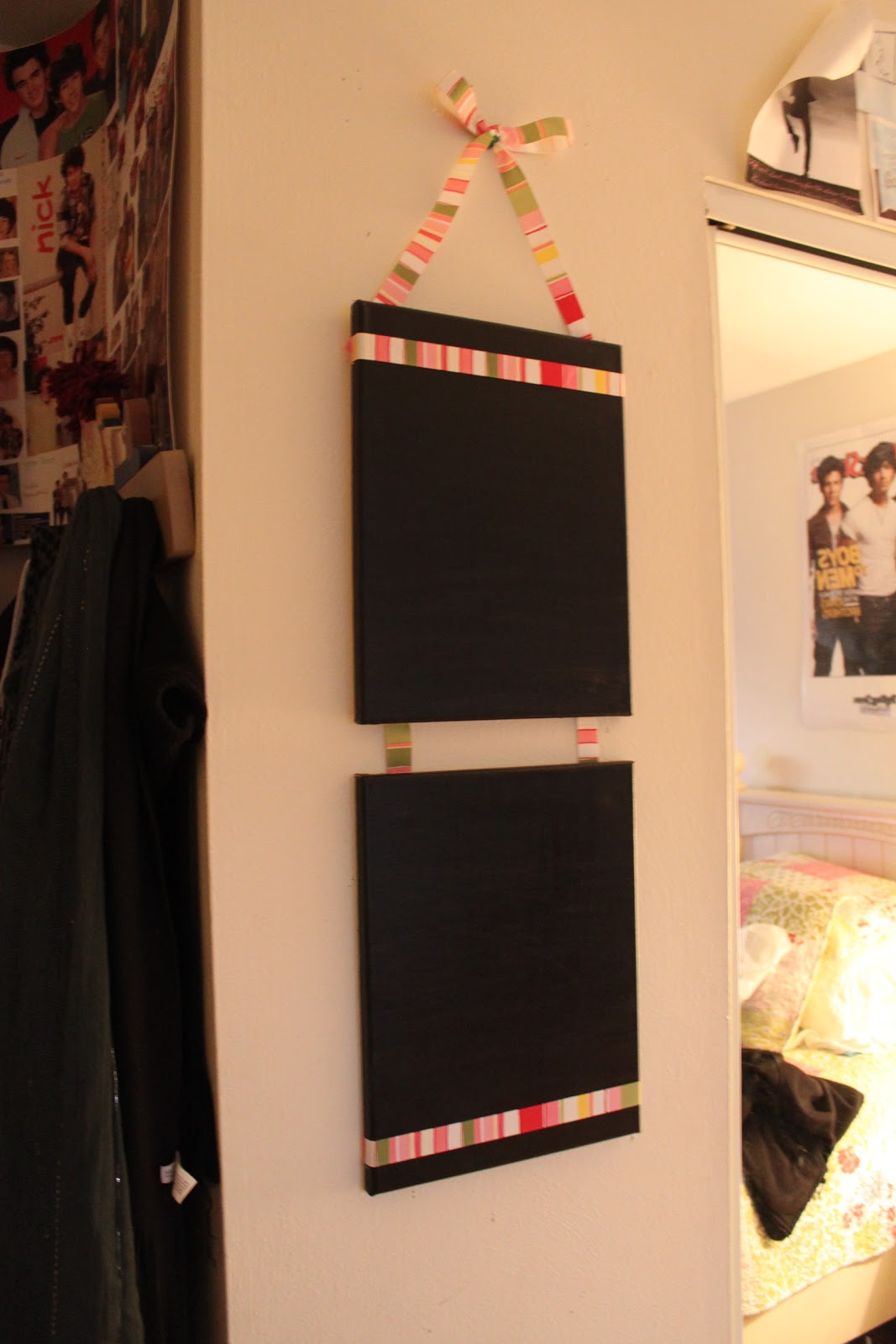 A Little Crafter Told Me Canvas Chalkboard