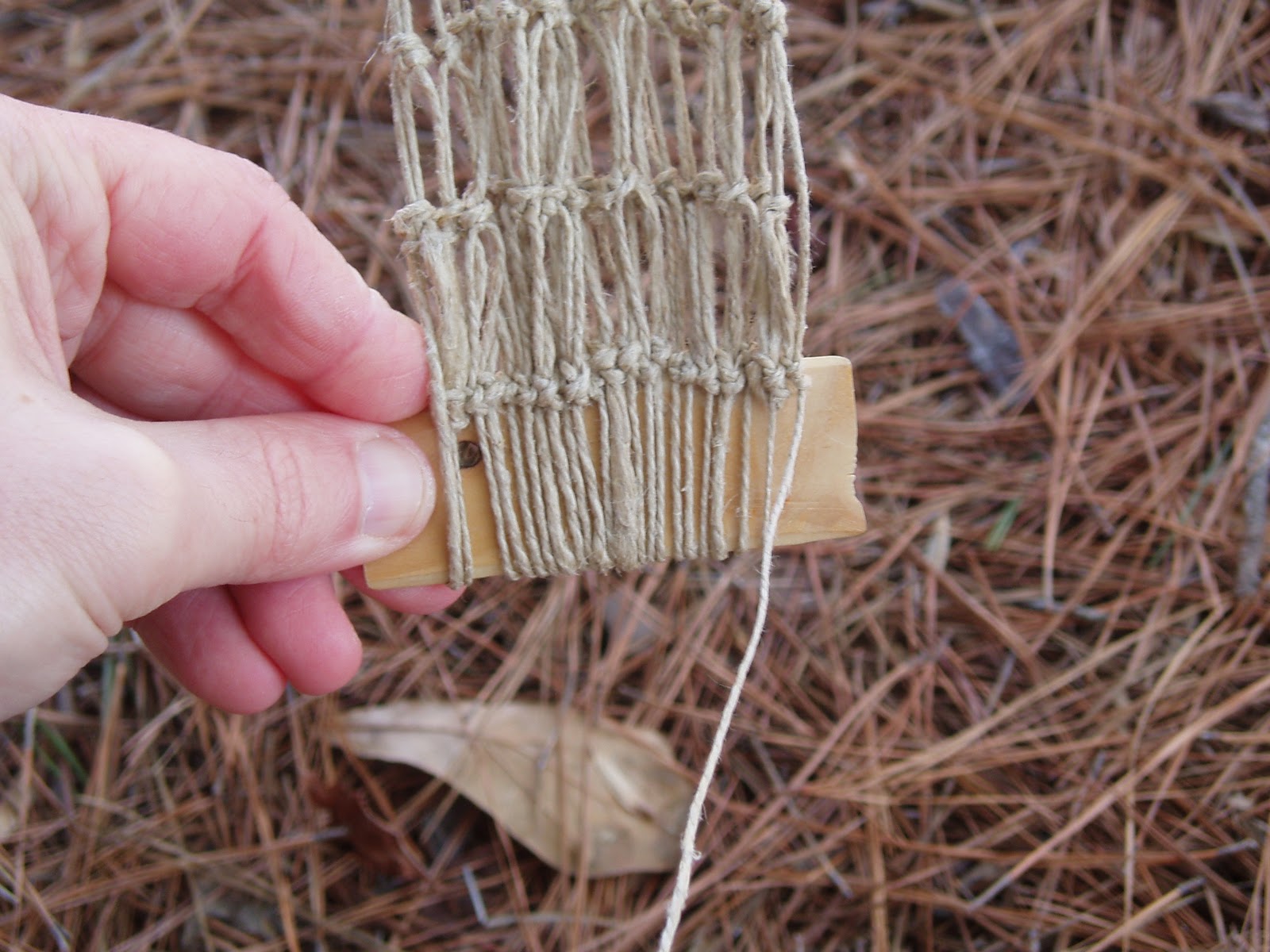 Making A Purse Net Part 2
