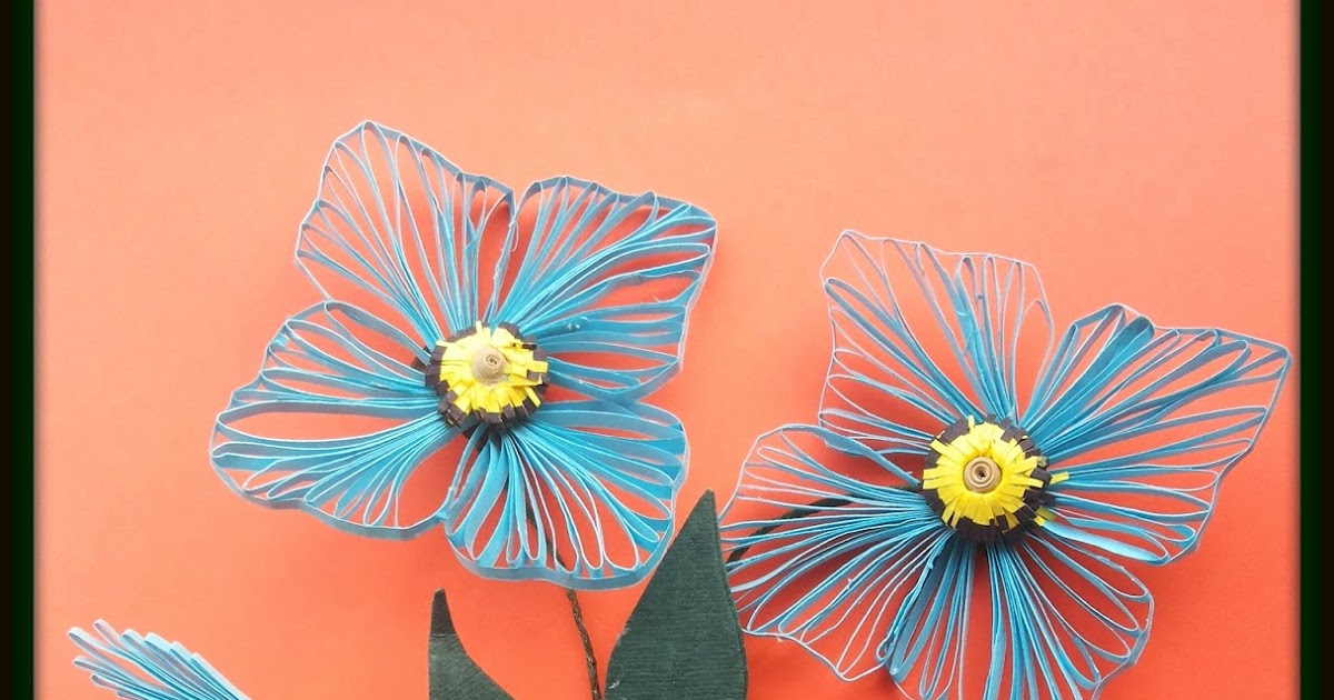 My Quilling Zone Poppy 2