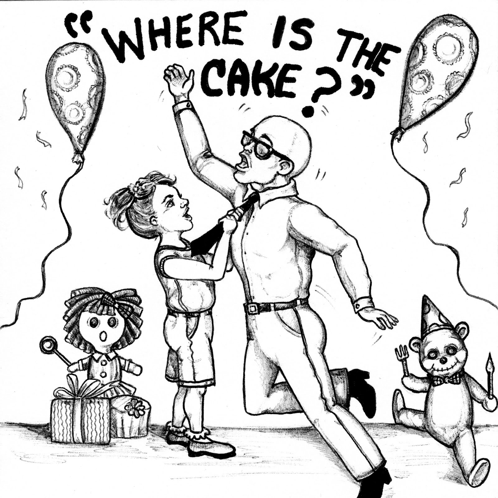 Where's the cake?