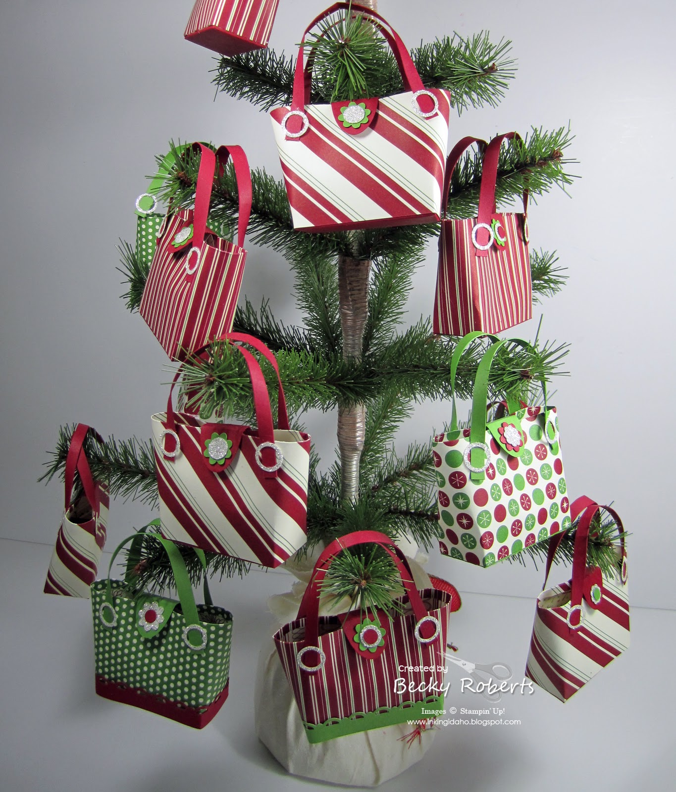 Inking Idaho Purse Ornament Tree