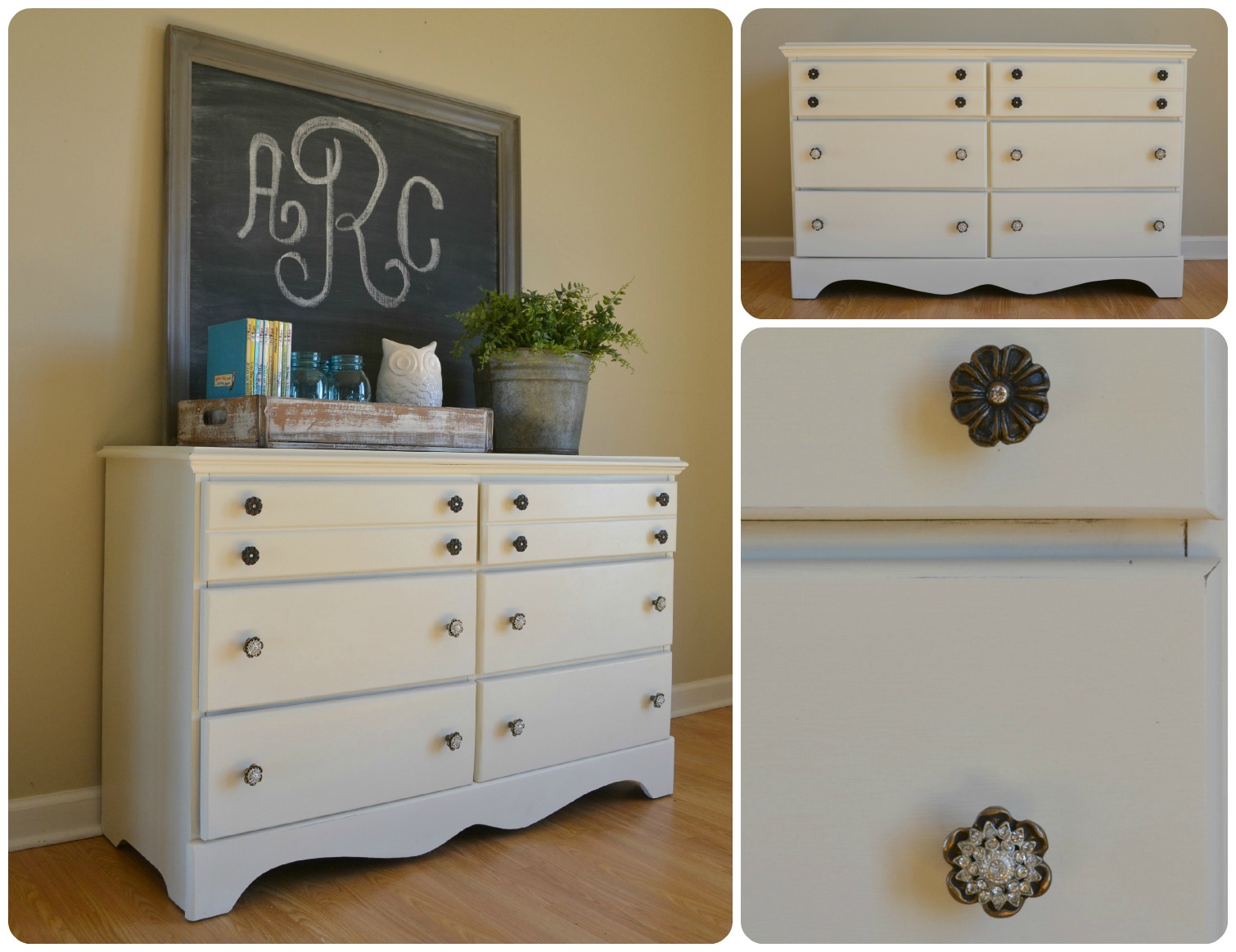 Funky Junk White Dresser