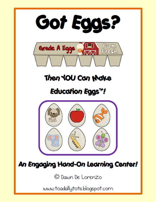 TOADally Tots Education Eggs Engaging HandsOn Learning!