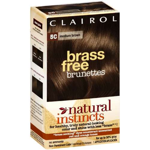 Clairol Natural Instincts Brass Free Brunettes Clairol Natural Instincts Brass Free Brunettes
