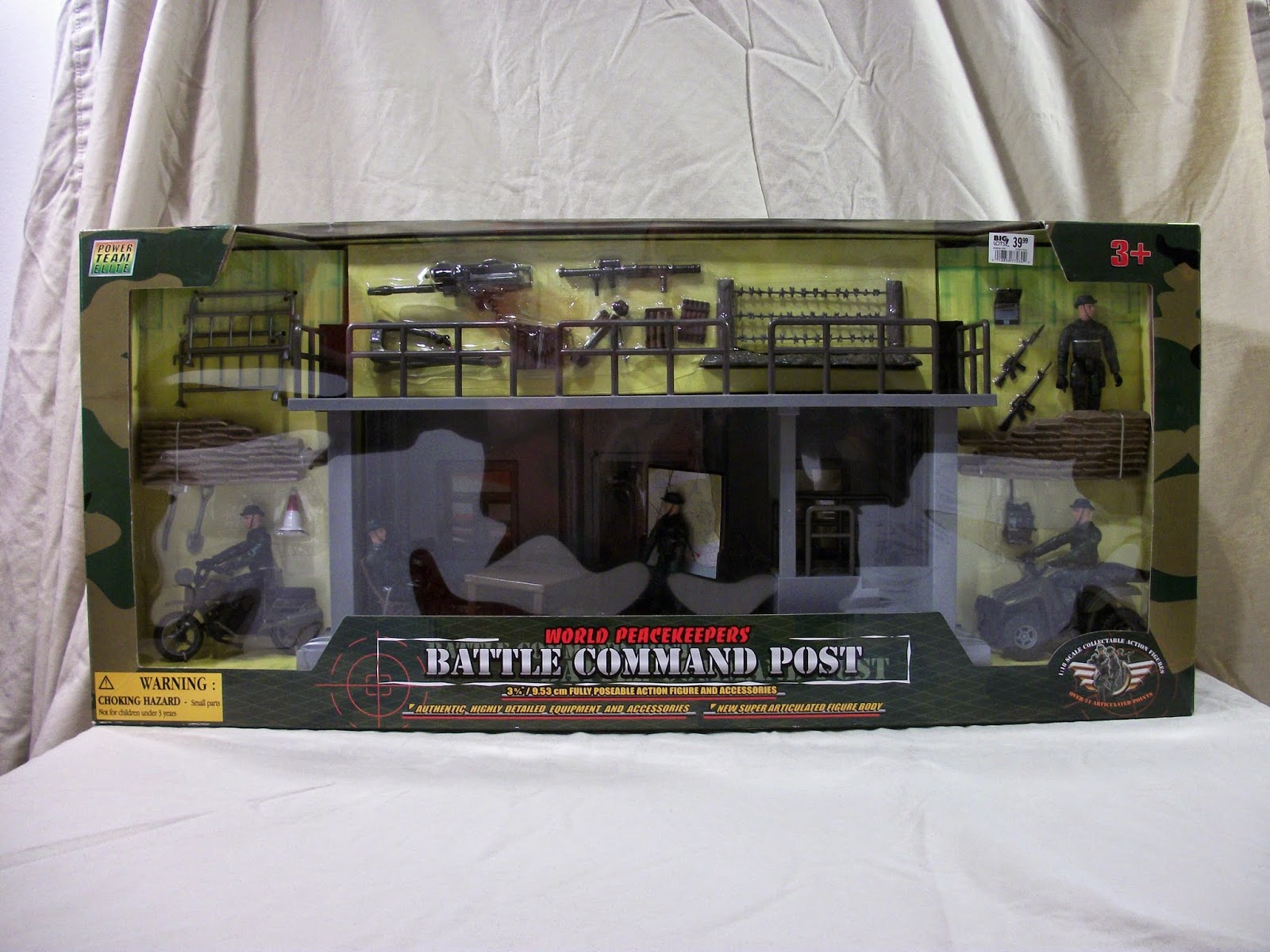 Details about   *NEW* Power Team Elite World Peacekeepers BATTLE COMMAND POST 1/18 