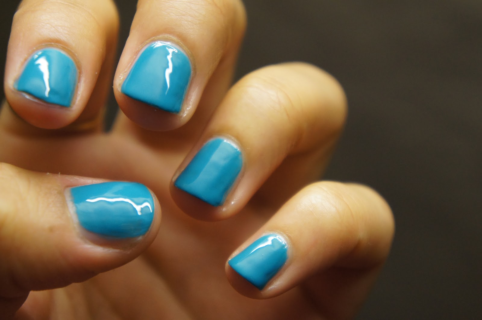 Aqua Nail Polish