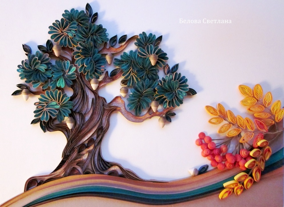 1000+ images about TreesQuilled on Pinterest Quilling, Paper