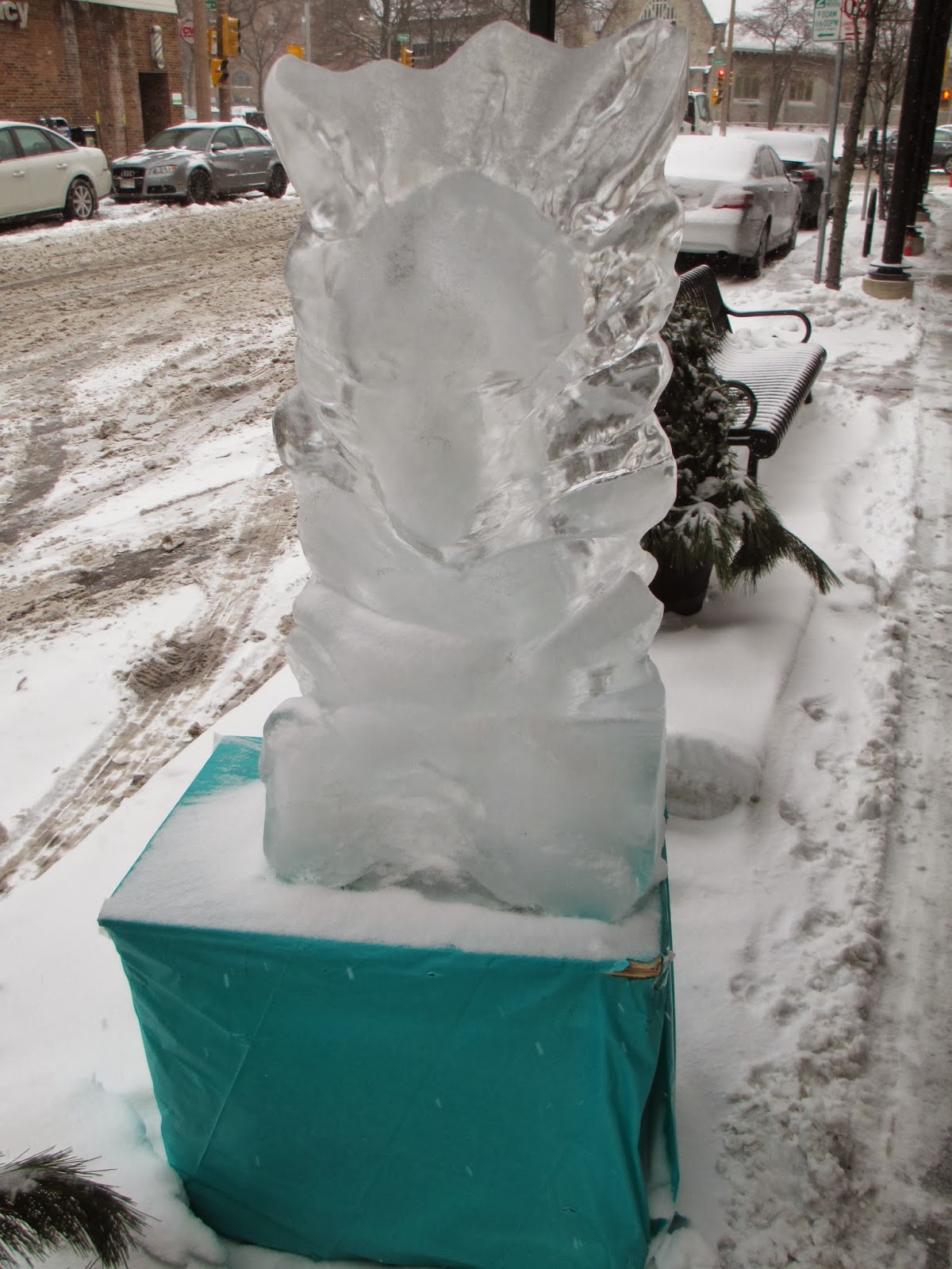 Yuccabloom A Memoir of Meaningful Meanderings Ice Sculptures in