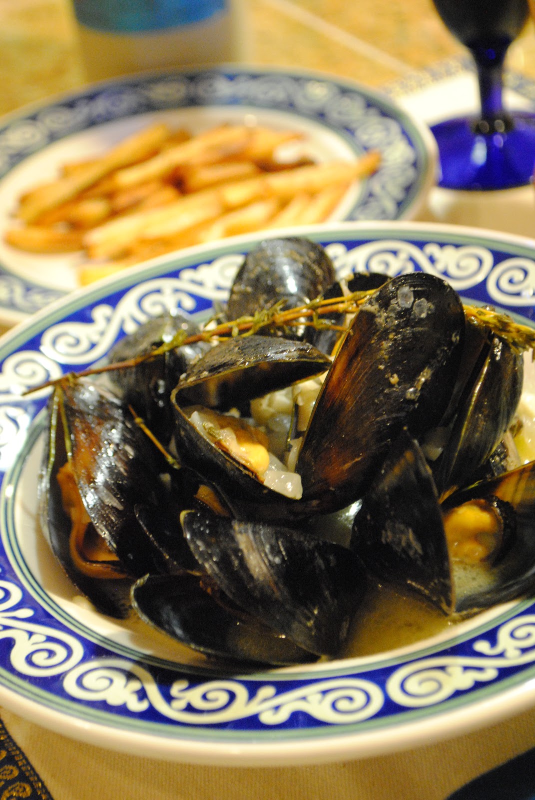 Belgian Date Night Moules Frites (Mussels with French Fries) The Enchanted Spoon
